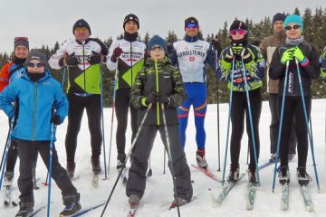 Wintersport für die Radsportler des RSV Peitz