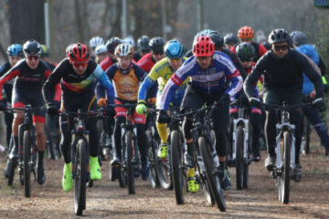 Herbstsaison der Mountainbiker